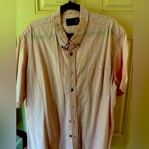 Sig Zane Pink Casual Button Down Shirt